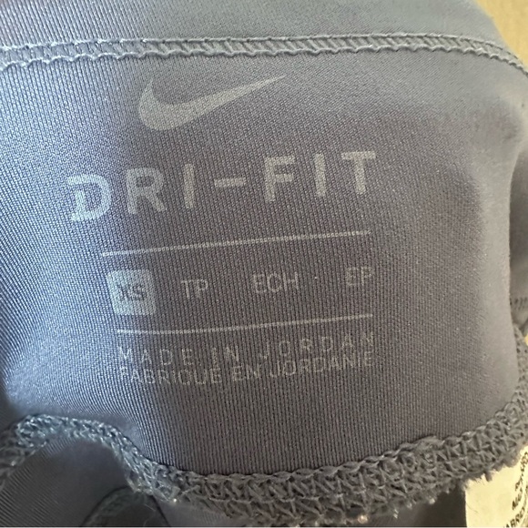 Nike Air Dri-Fit Blue Leggings Size XS - Picture 11 of 11
